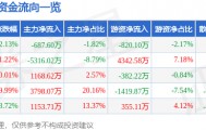 股票行情快报：奥康国际（603001）5月27日主力资金净卖出687.60万元