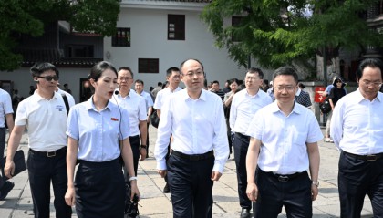 浙江大学考察团莅临我市考察交流