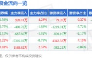 股票行情快报：奥康国际（603001）5月29日主力资金净买入928.11万元