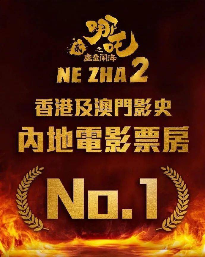 资讯｜《哪吒2》成中国港澳影史内地电影票房冠军 邵艺辉方辟谣网传新片