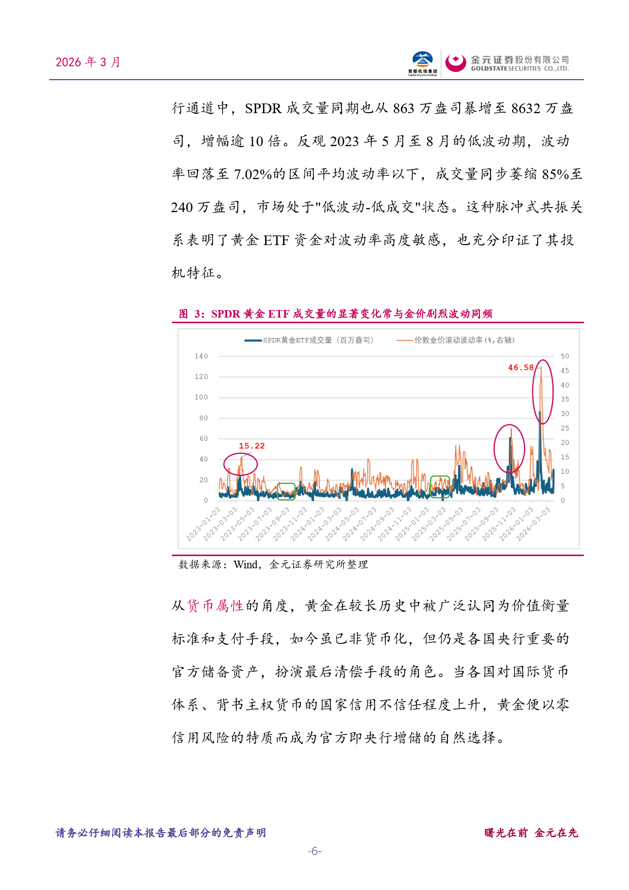 有色金属：黄金的货币属性在数量模型中的体现-金元证券