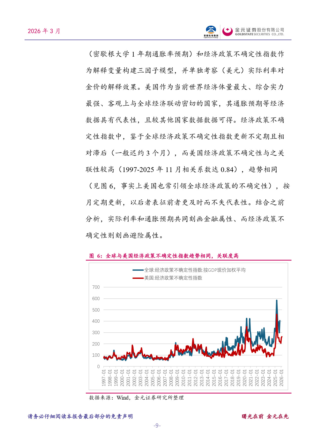 有色金属：黄金的货币属性在数量模型中的体现-金元证券